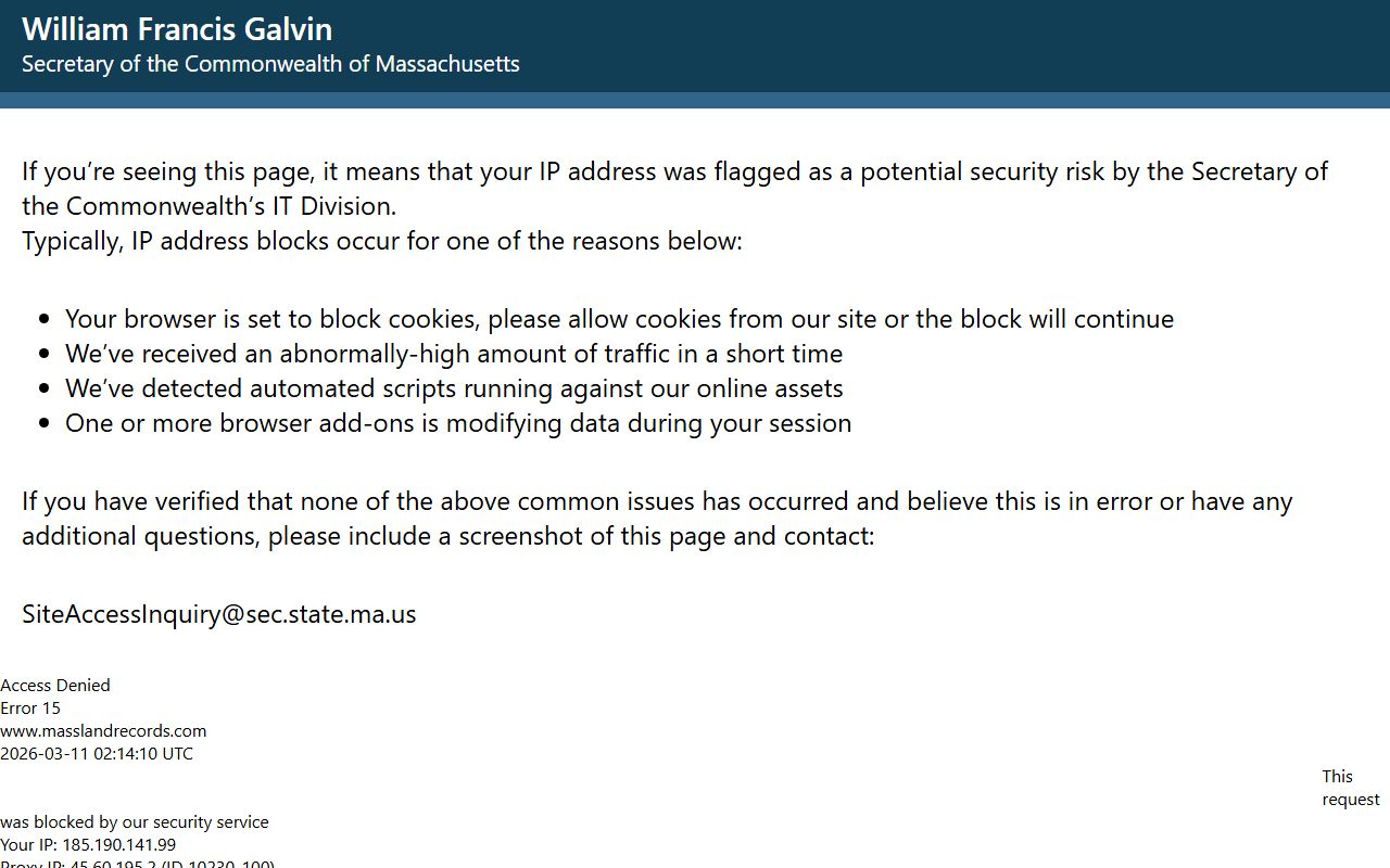 Newton deed records - Middlesex South Registry of Deeds online portal
